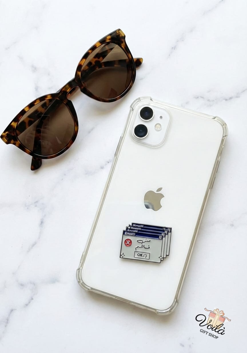 Msh Fahem Arabic Error Enamel Phone Sticker