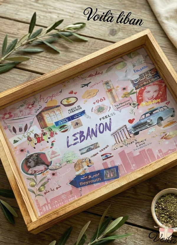 Lebanese Wooden Trays