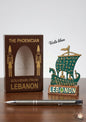 Artisanat-Libanais-Handcrafted-Brass-Phoenician-Ship-Voila-Gift-Shop