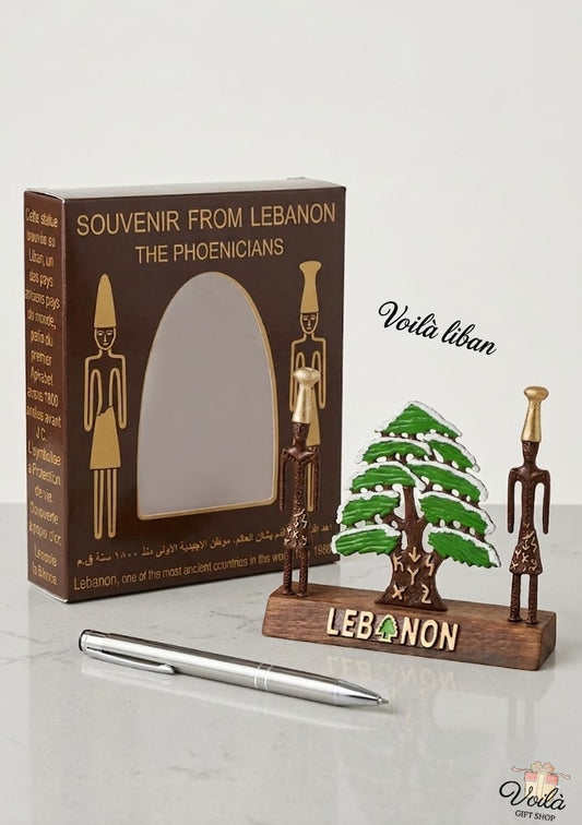 Artisanat-Libanais-Handcrafted-Brass-Phoenician-Ship-Voila-Gift-Shop