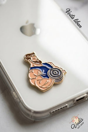 Enamel Phone Stickers