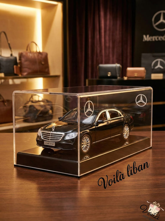 Mercedes-Benz S-Class (Maybach Style) Diecast Model -Modern Luxury Edition with Display Case