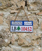 10452 Lebanese License Plate