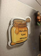 Eza Habibak 3assal La Telhaso Kelo Magnet – Lebanese Quote Souvenir