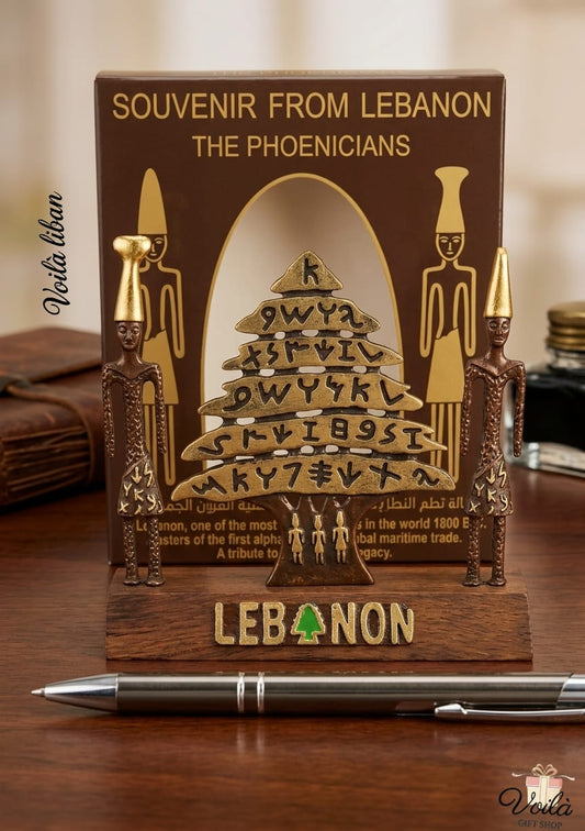 Artisanat-Libanais-Handcrafted-Brass-Phoenician-Ship-Voila-Gift-Shop