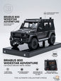 Brabus 800 Widestar Adventure model car on a gray background with product details.