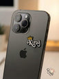 king sticker