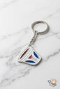 Traditional Lebanese coffee cup finjan enamel keychain