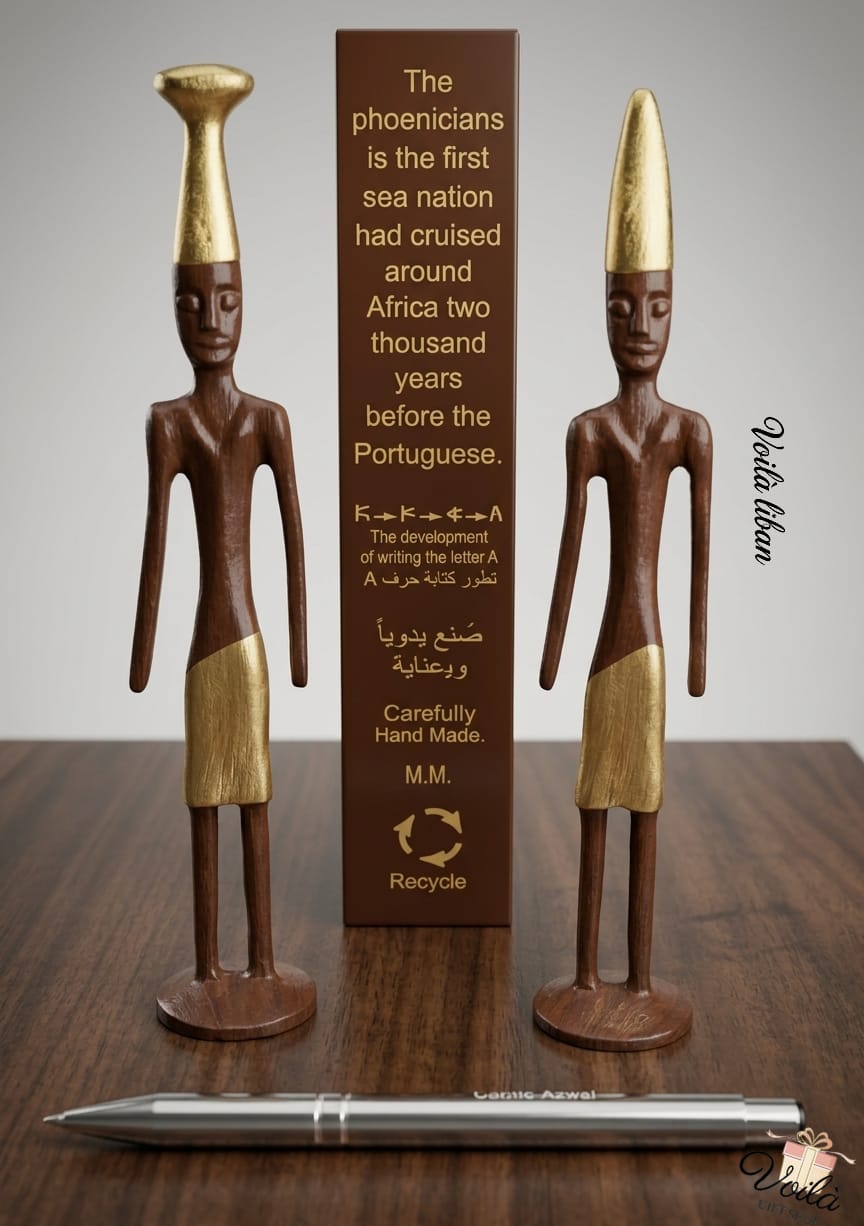 Artisanat-Libanais-Handcrafted-Brass-Phoenician-Ship-Voila-Gift-Shop