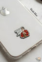 enamel metal phone sticker
